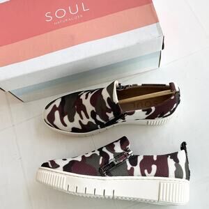 SOUL Naturalizer Multicolor Camouflage Sneakers